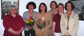 Frances Zichanowicz, Claudia Hecht, Regina Schmied, Rita Schwarzelühr-Sutter, Isa Hess, Christel Mandel