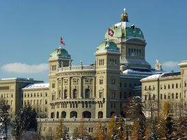 Das Bundeshaus in Bern